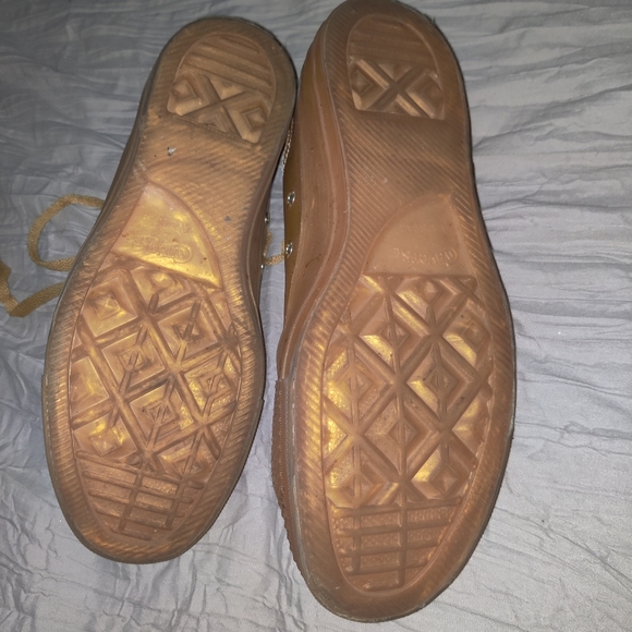 RARE Converse CTAS OX LO gold mens 6 women's 8 style 153107C - Picture 6 of 7